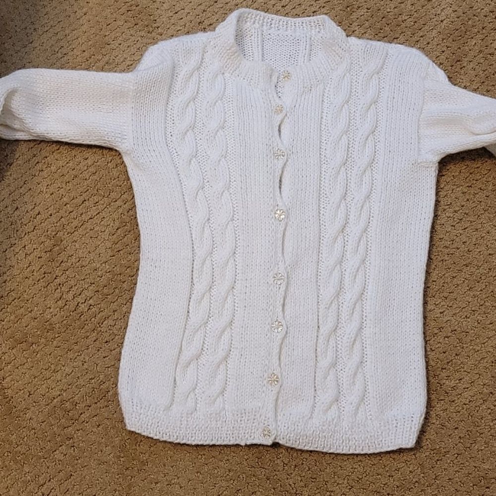 Hand knitted cardigan. - Picture 6 of 10